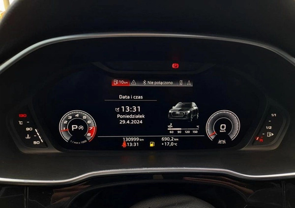 Audi Q3 cena 129900 przebieg: 130991, rok produkcji 2019 z Olecko małe 154